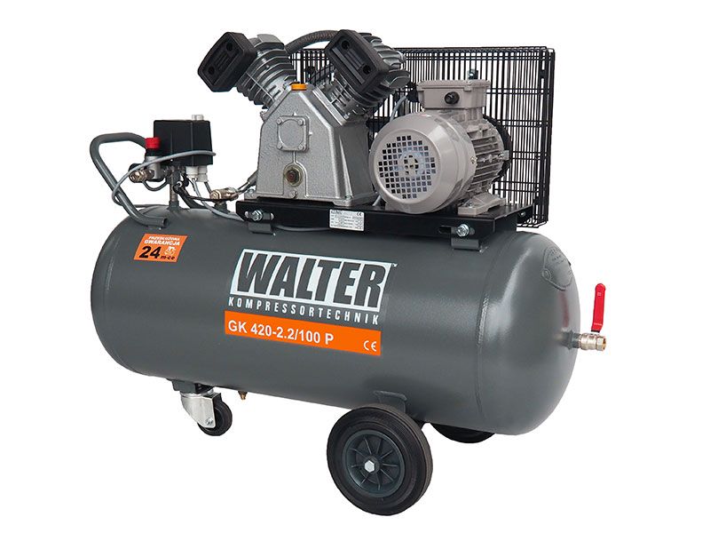 Kompresor tłokowy WALTER GK 420-2,2/100 P