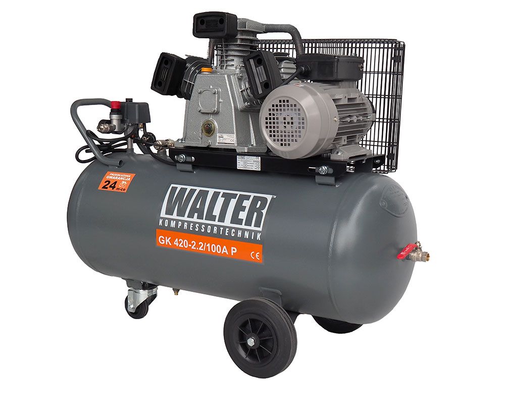 Kompresor tłokowy WALTER GK 530-3,0/100 P
