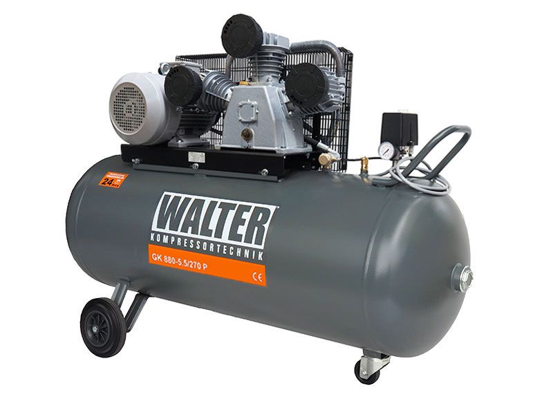 Kompresor tłokowy WALTER GK 880-5,5/270 P