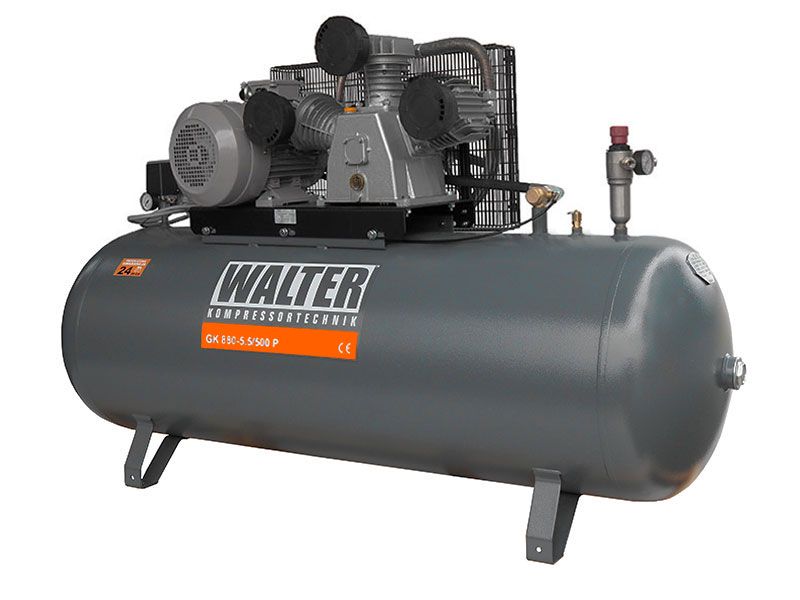 Kompresor tłokowy WALTER GK 880-5,5/500 P