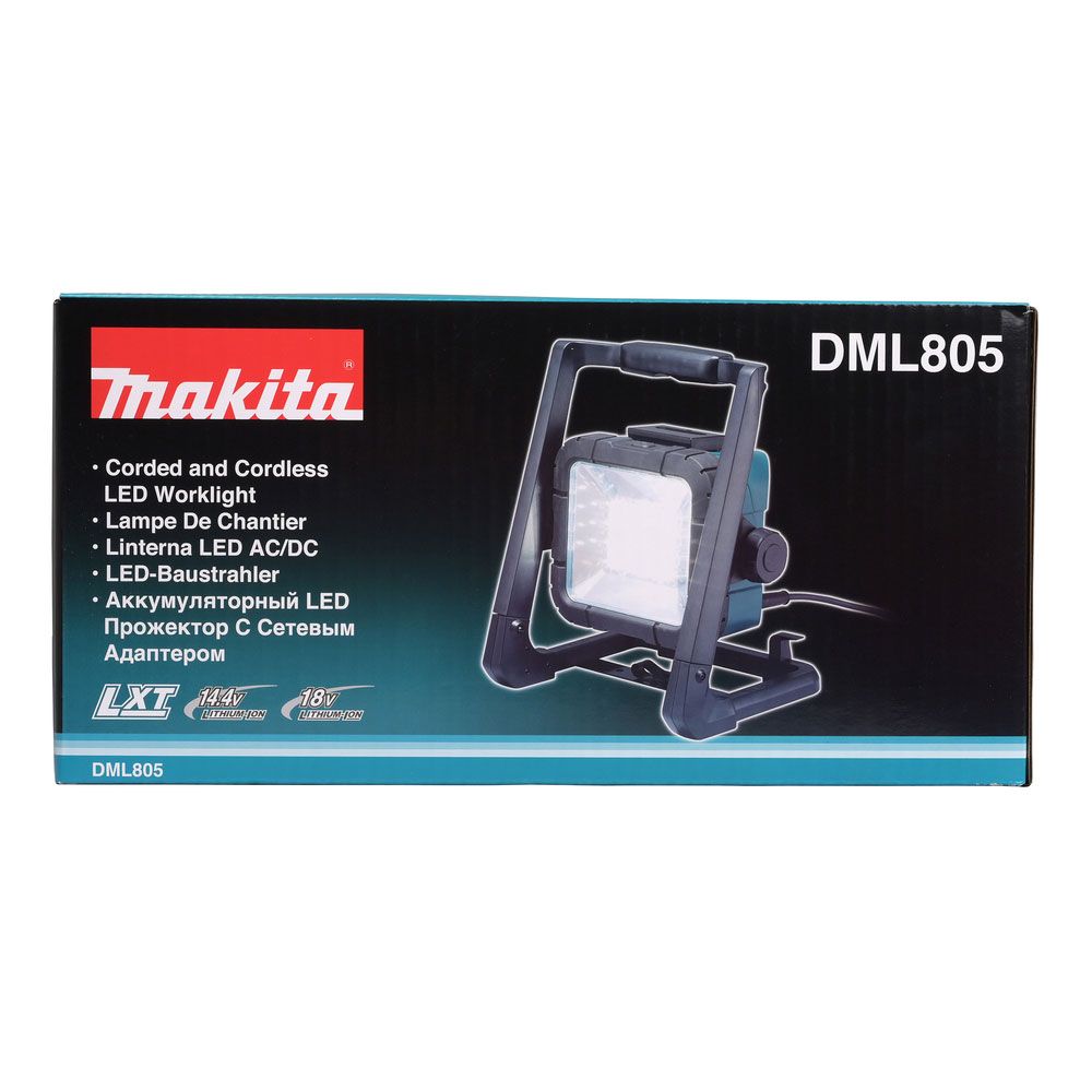 Akumulatorowa lampa LED MAKITA 14,4V/18V DML805