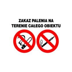 Zakaz palenia na terenie całego obiektu ZI-48